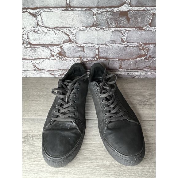 Thursday Everyday Triple Black Matte Premier Low Top Sneakers Walking Men Sz 10